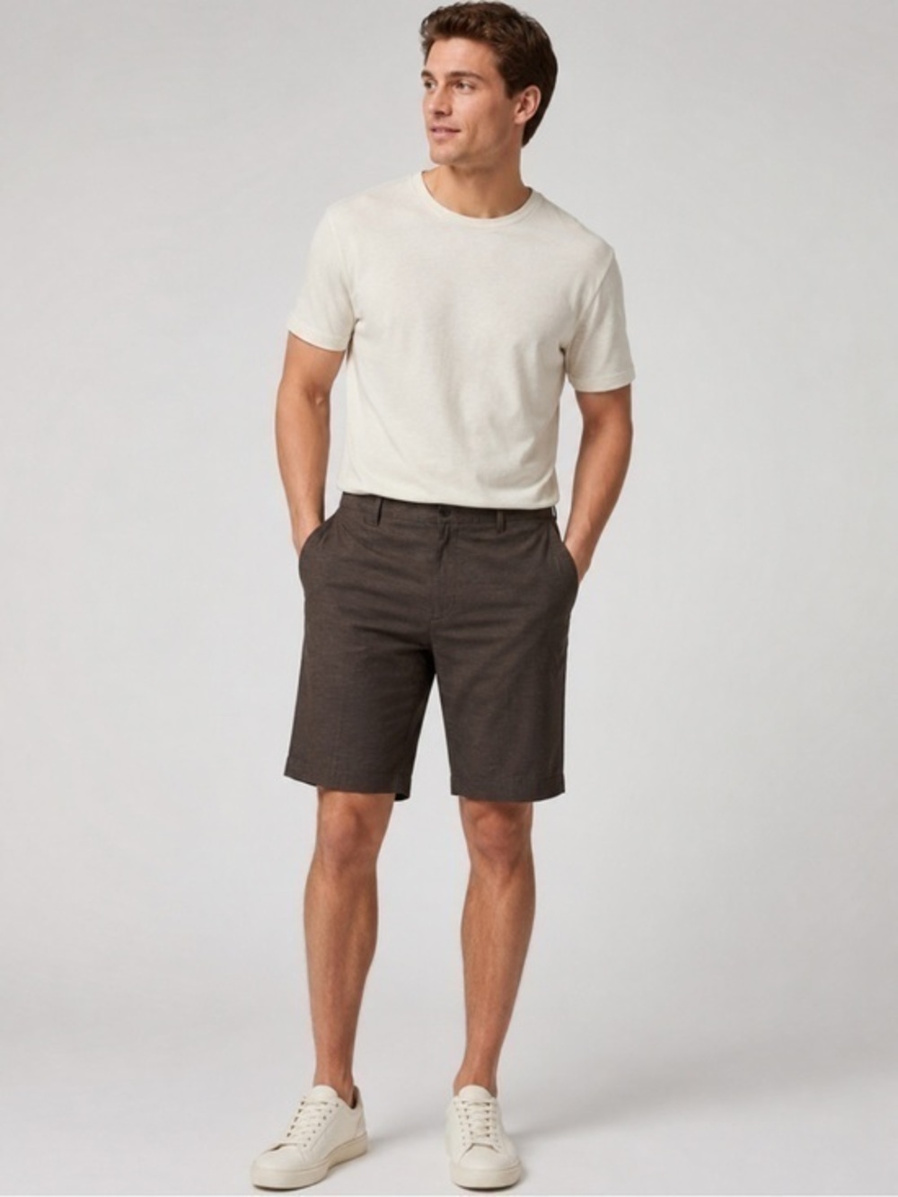 Tommy Bahama Brown Stretch Golf Bermuda Shorts Men’s Size 42